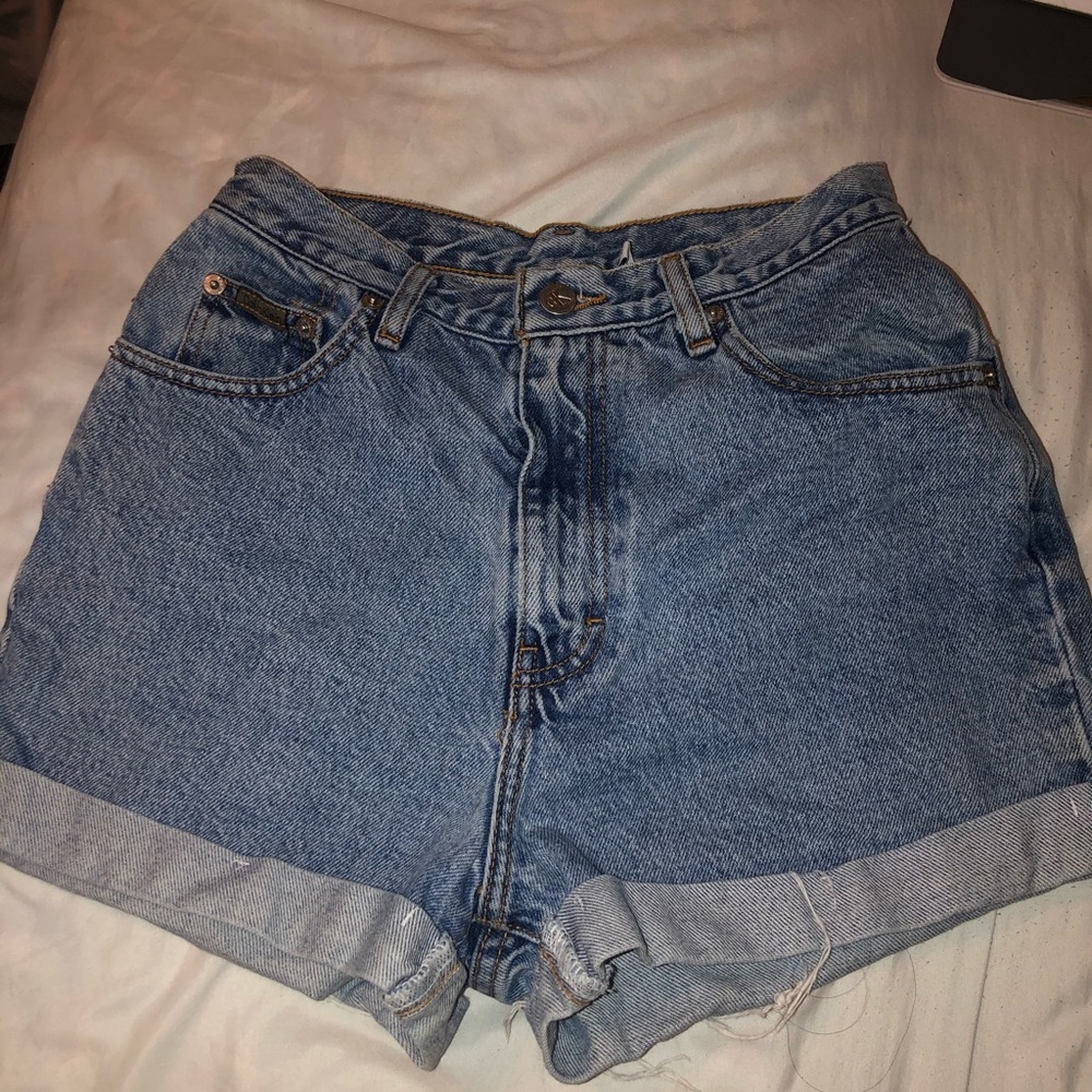 High rise Calvin Klein shorts